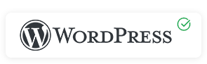 Compatible with WordPress